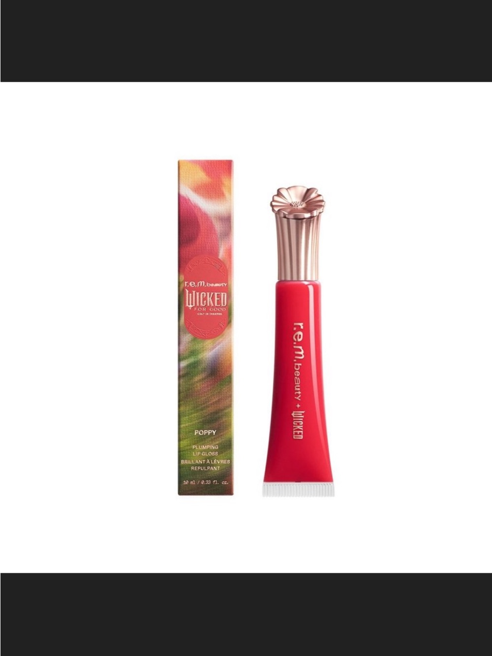 Limited Edition r.e.m. beauty Wicked Poppy Lip Gloss — Poppy Punch